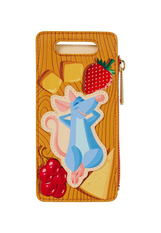 Loungefly x Disney Pixar Ratatouille Cardholder Wallet, BROWN, hi-res image number 0