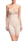 Sensual Secret High Waist Mid Thigh Short, BEIGE, hi-res image number null