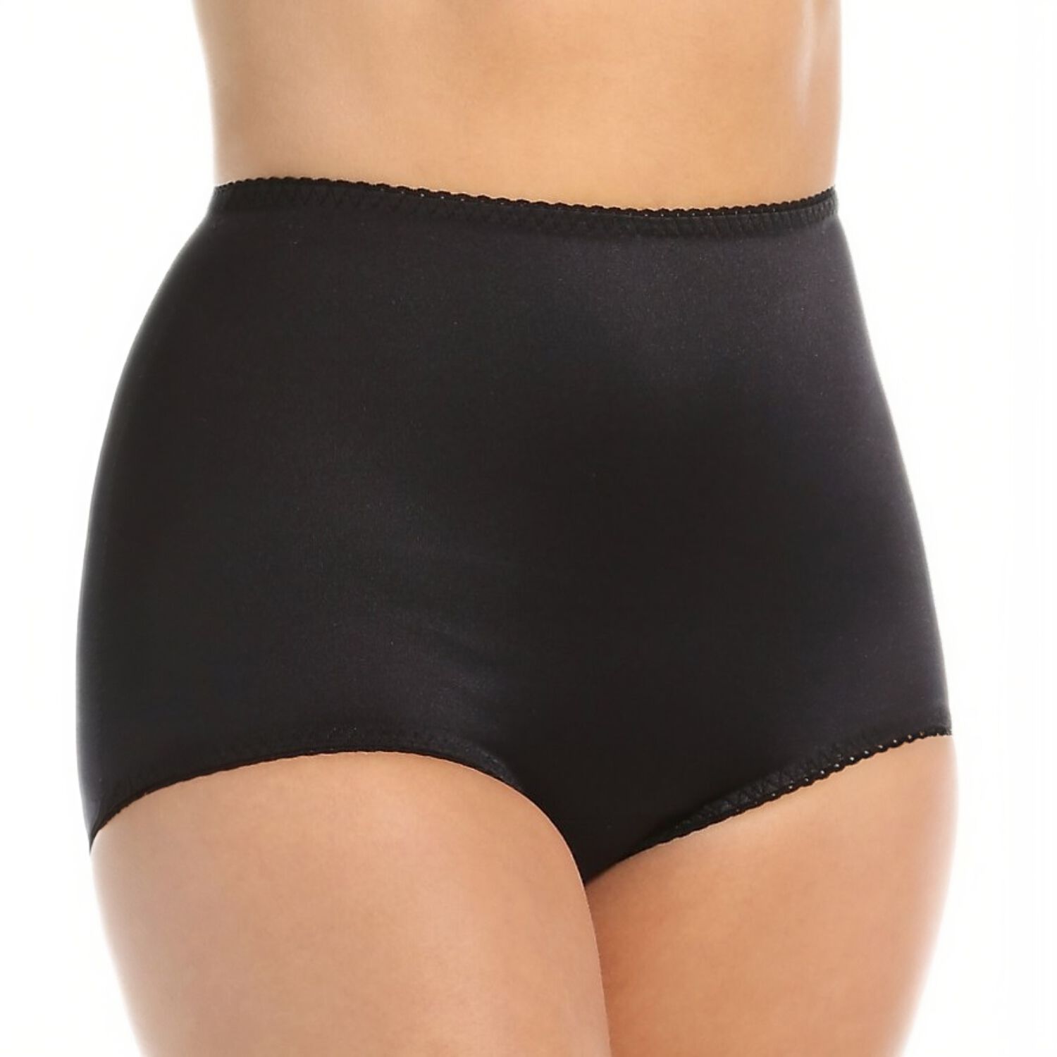 Light Shaping Tummy Control Panty with Inner lining, BLACK, alternate image number 2