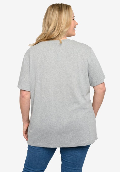 Disney Winnie The Pooh T-Shirt Botanical Eeyore Tigger Heather Gray T-Shirt, , on-hover image number null