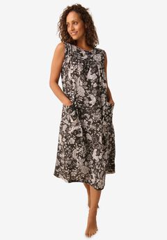 Sleeveless Print Lounger