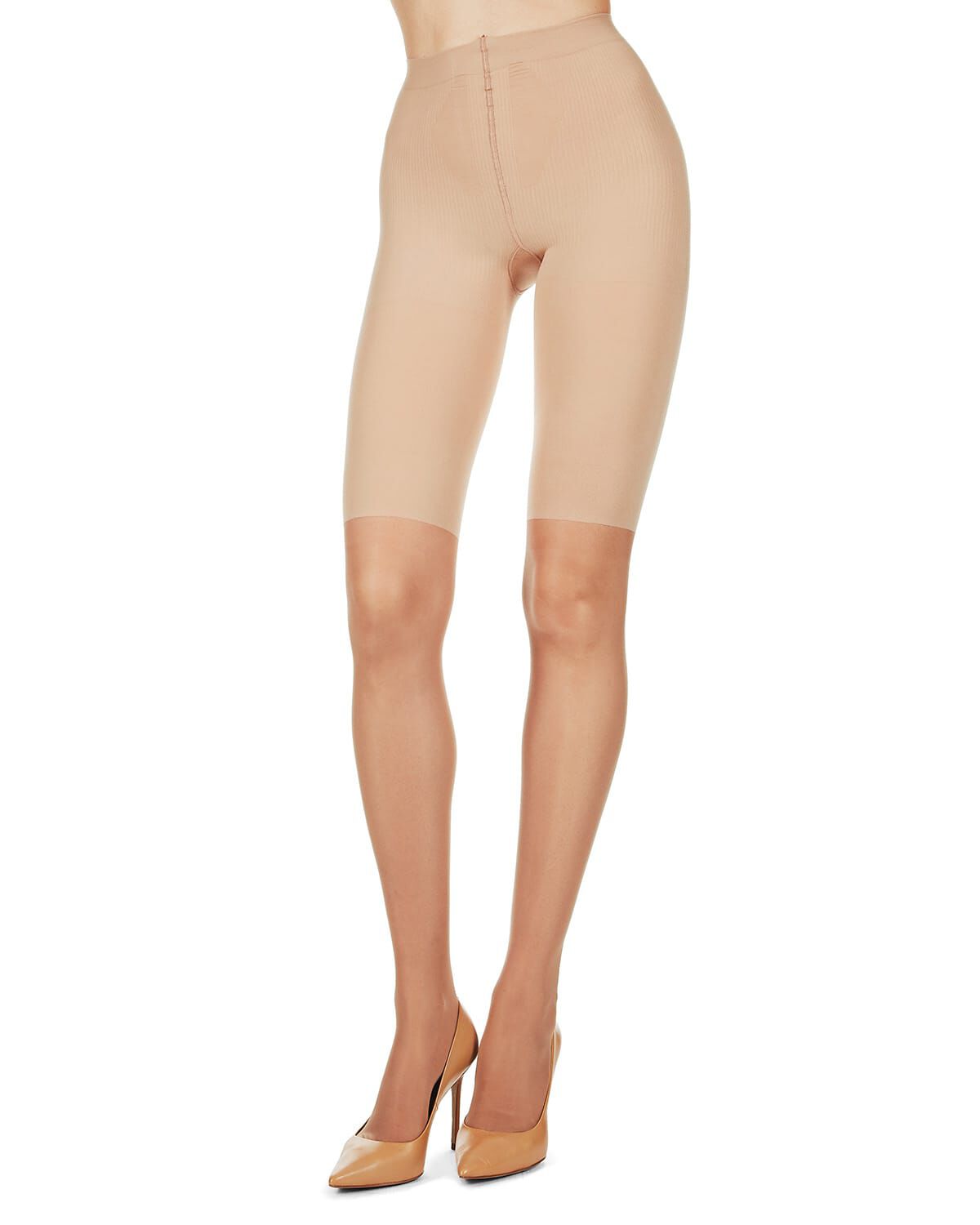 Half & Half Support Leg Tights, HONEY, alternate image number 2