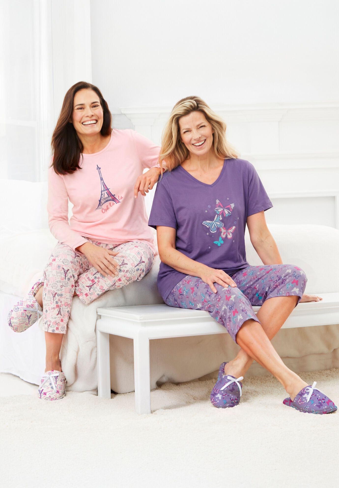 2-Piece Capri PJ Set, , alternate image number 7