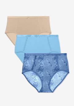 Full Coverage Microfiber Panty 3-Pack