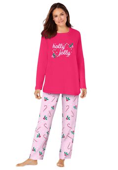 Long Sleeve Knit PJ Set