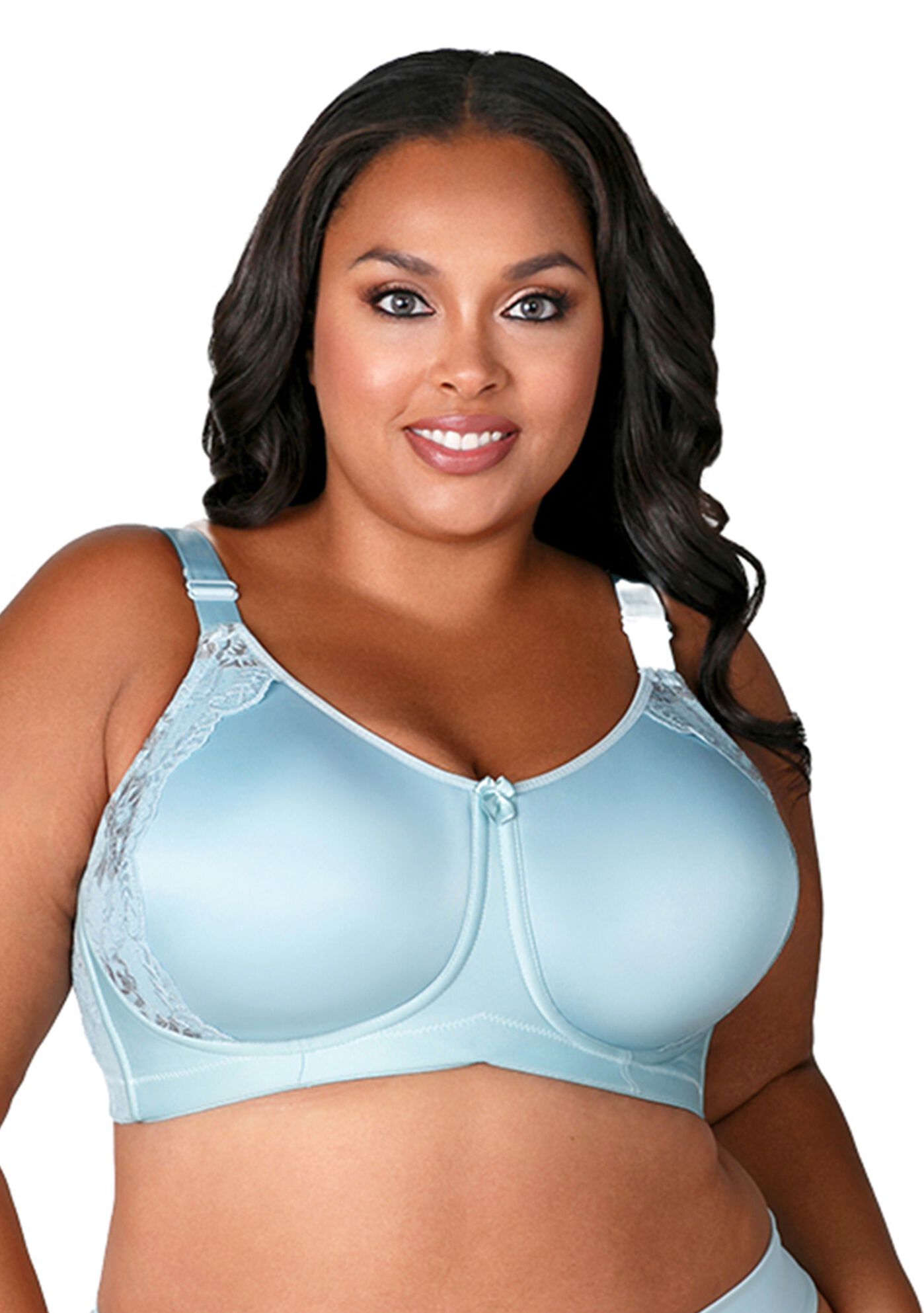 Fancy Smooth Curves Softcup Bra 1903, AQUA SKY, hi-res image number 0