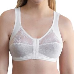 Front Closure Back Support Bandeau Bra
