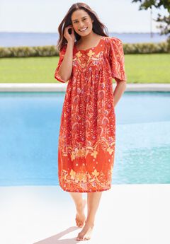 Plus Size Short Sleeve Nightgowns