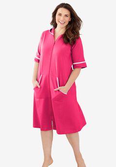 Plus Size Pink Robe