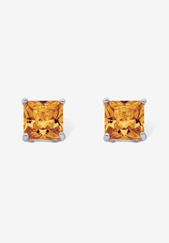 Modern Sterling Silver Earrings