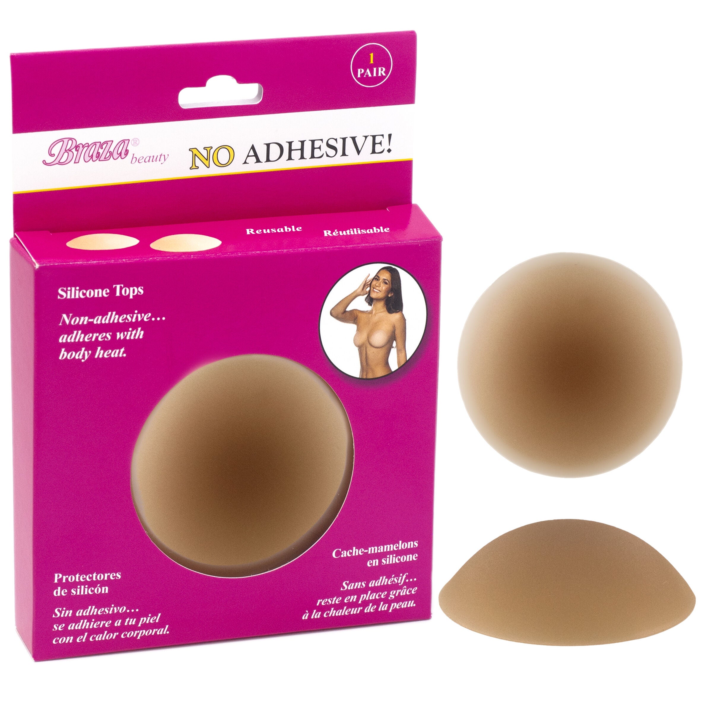 No Adhesive Petal Top, TAUPE, hi-res image number 0