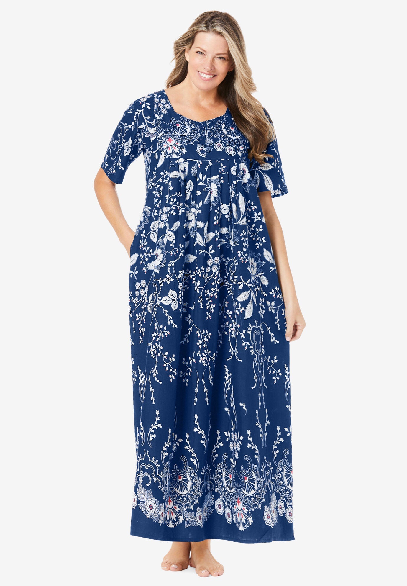Plus size top maxi loungers