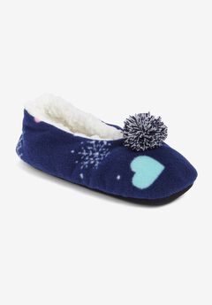 Dreams & Co. ® Pom Pom Slipper