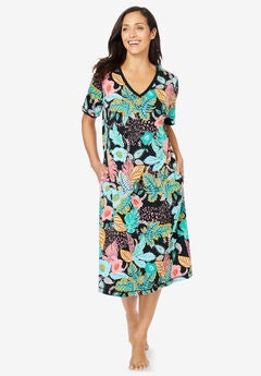 Plus Size Black Casual Dresses 