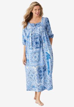 Plus Size Blue Dresses