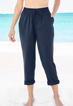 Taslon® Cover Up Roll-Up Pant