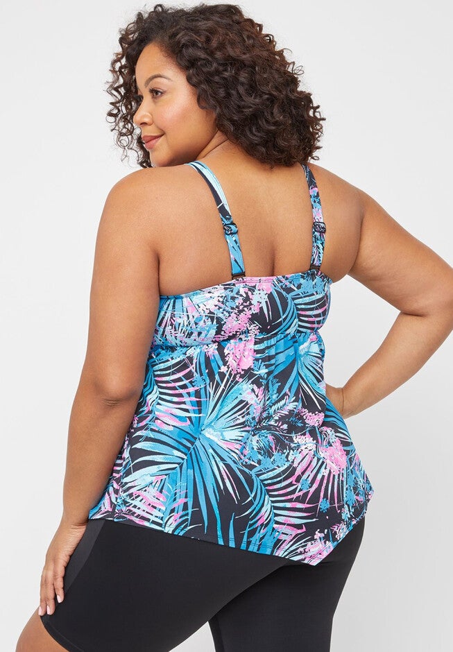 Tropical Breeze Tankini Top, , on-hover image number null