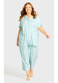 Button Up Sleep Top