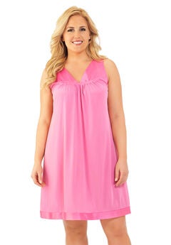 Exquisite Form® Sleeveless Short Sleep Gown