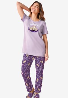 Graphic Tee Pure Cotton PJ Set