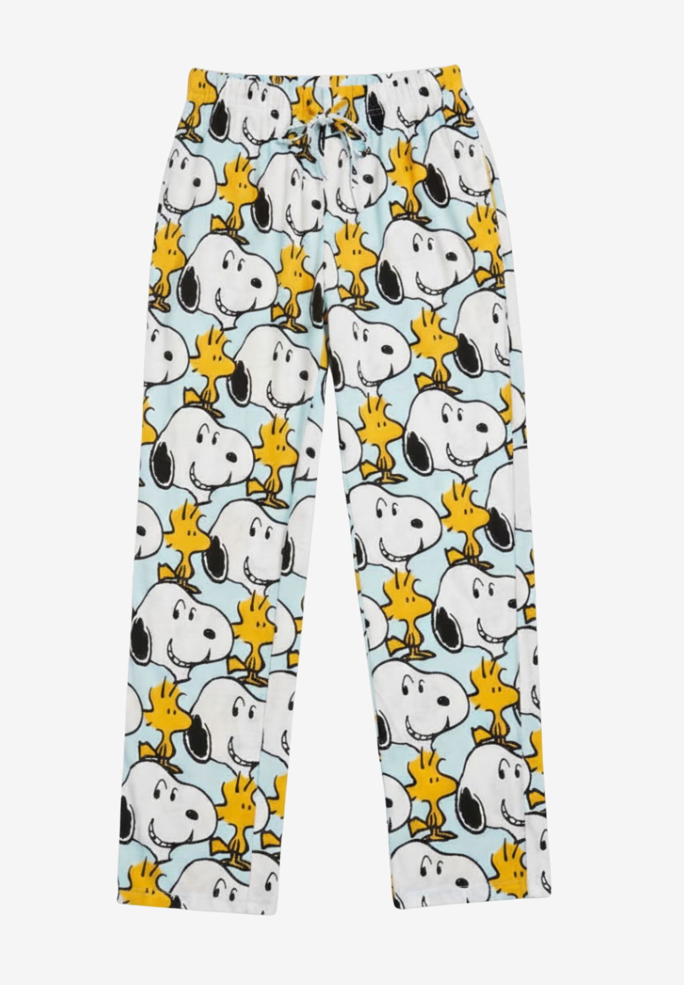 Peanuts Snoopy Pajama Pants Allover Print Sleep Loungewear Bottoms, BLUE, alternate image number 2