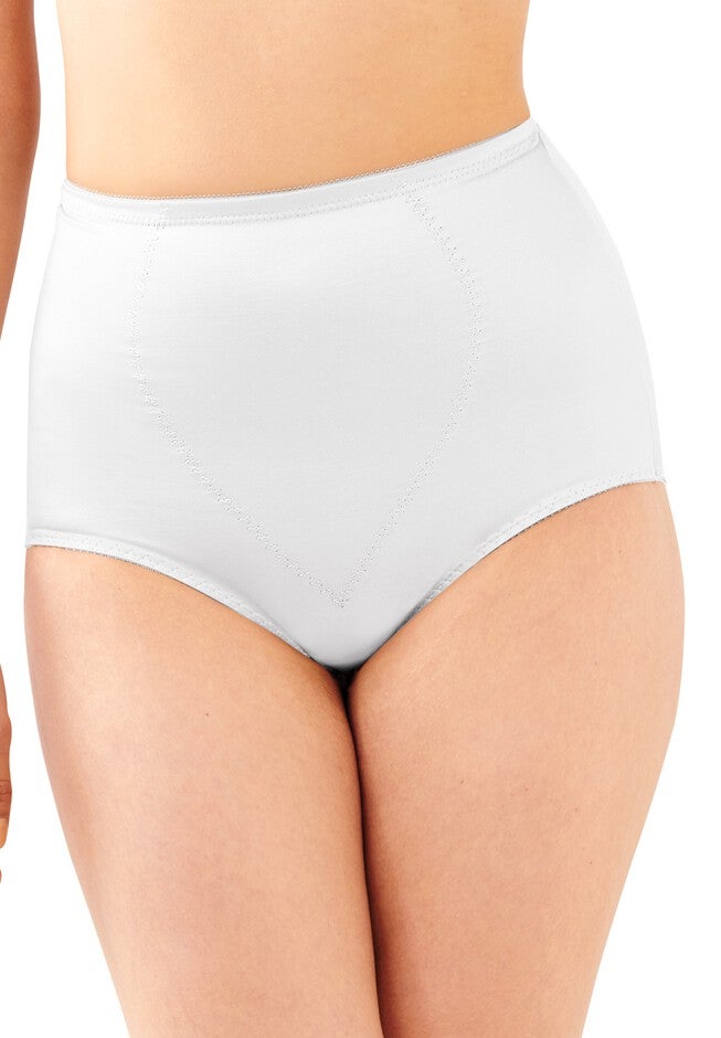Tummy Panel Brief Firm Control 2-Pack DFX710, WHITE WHITE, hi-res image number 0