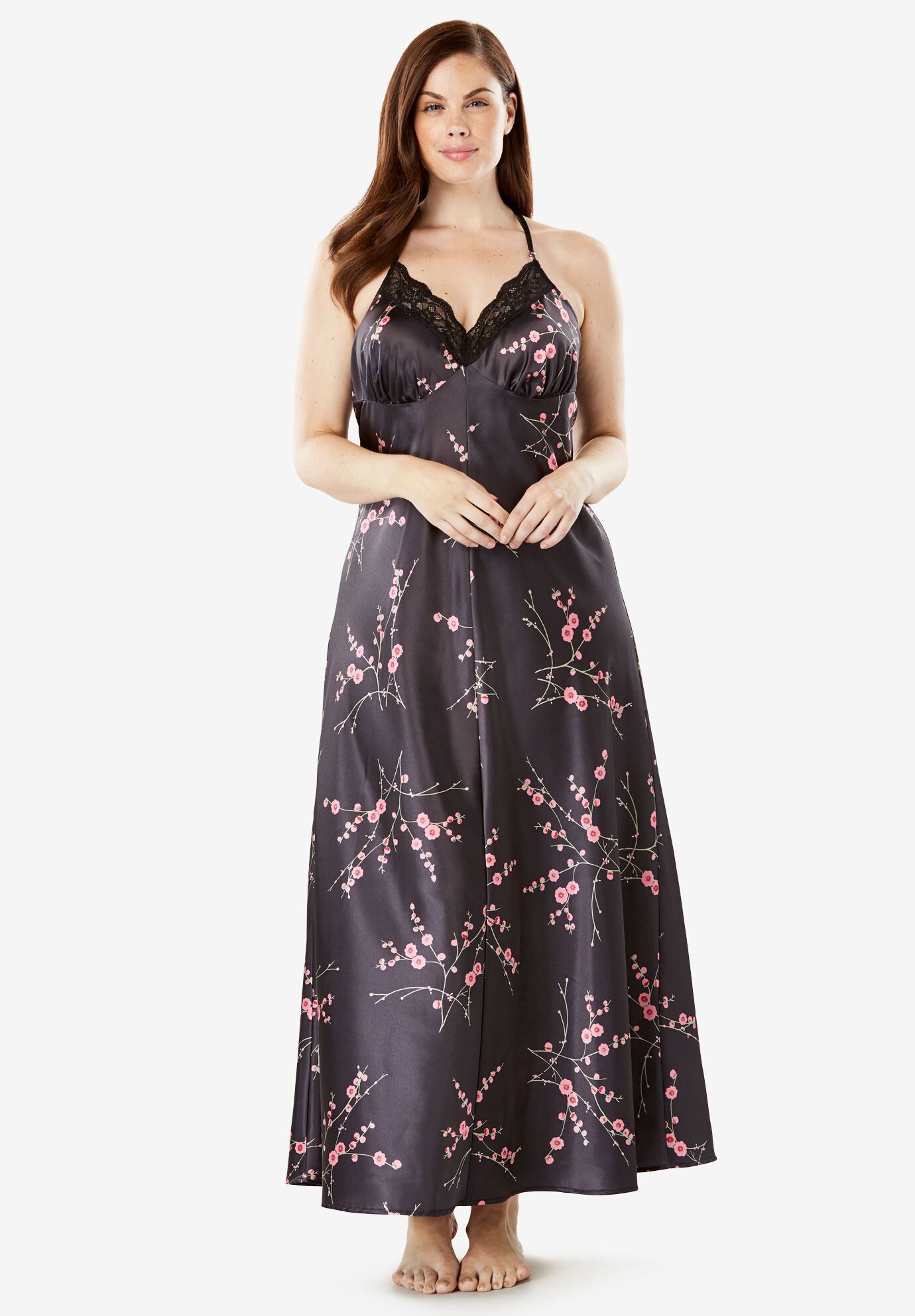 robe dentelle mi longue blanche