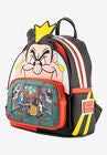 Loungefly X Disney Queen Of Hearts Mini Backpack Handbag Alice In Wonderland, , on-hover image number null