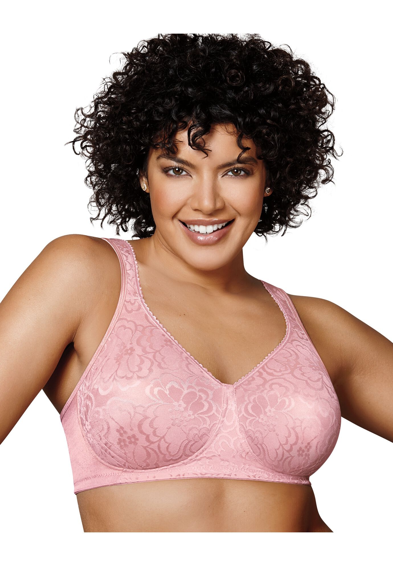 Playtex® 18 Hour Ultimate Lift & Support Wirefree Bra, PEACH, hi-res image number 0