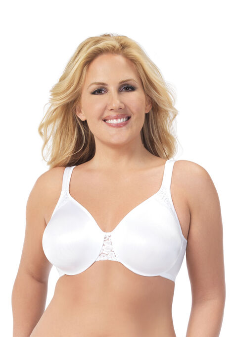 Fully Minimizer Underwire Bra, WHITE, hi-res image number null