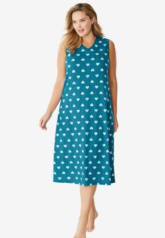 Long Sleeveless Sleepshirt