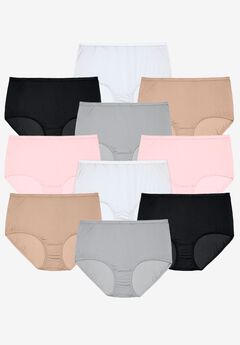 Full Coverage Cotton Brief 10-Pack