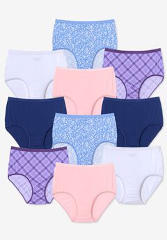 Full Coverage Cotton Brief 10-Pack