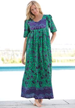 Plus Size Short Sleeve Nightgowns