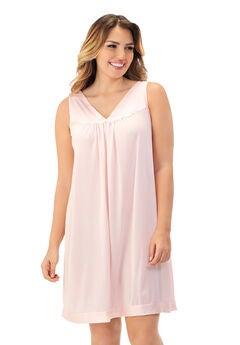 Exquisite Form® Sleeveless Short Sleep Gown