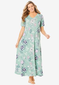 Plus Size Nightgowns With Pockets