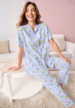 Button-Front Pajama