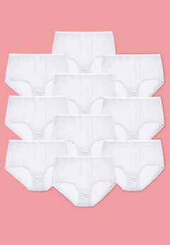Full Coverage Cotton Brief 10-Pack