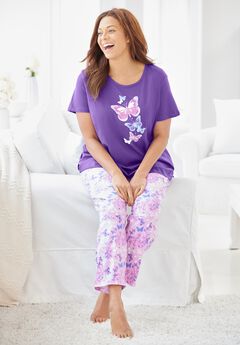 Graphic Tee PJ Set
