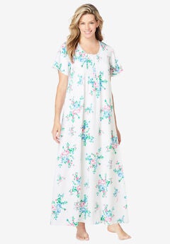 Plus Size White Pajamas