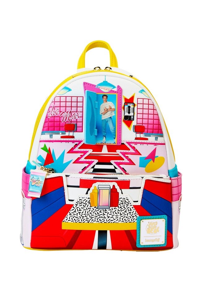 Loungefly x Saved By The Bell The Max Mini Backpack 90s Retro Loungefly x Saved By The Bell The Max Mini Backpack 90s Retro