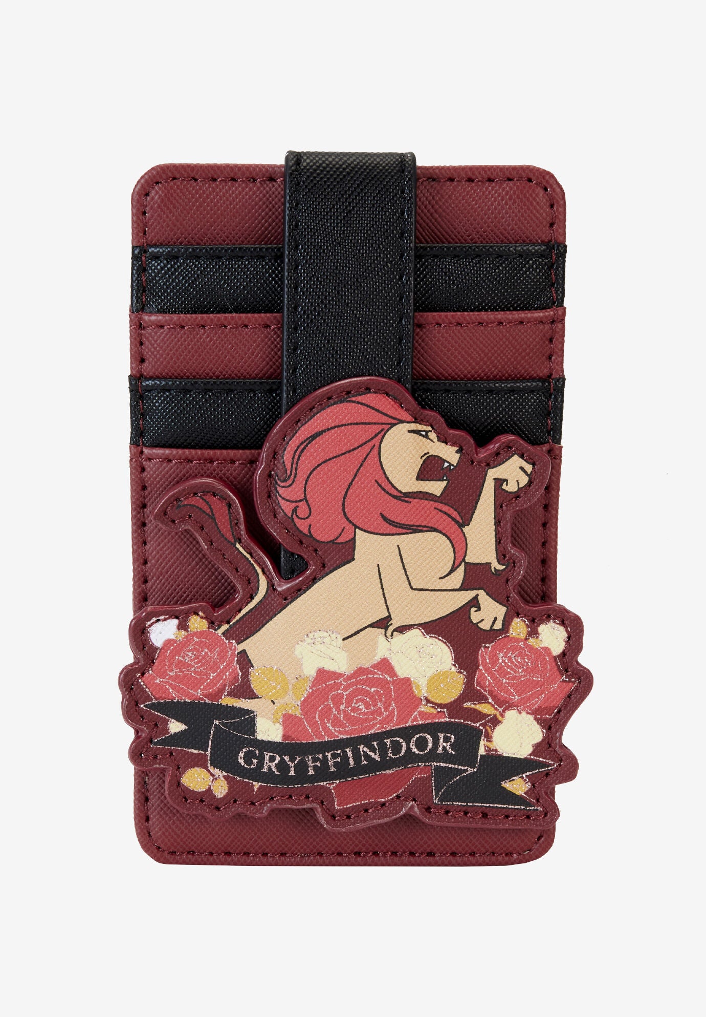 Loungefly X Harry Potter Gryffindor Card Holder, RED, hi-res image number 0