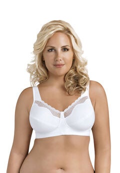 Fully® Cotton Soft Cup Lace Bra