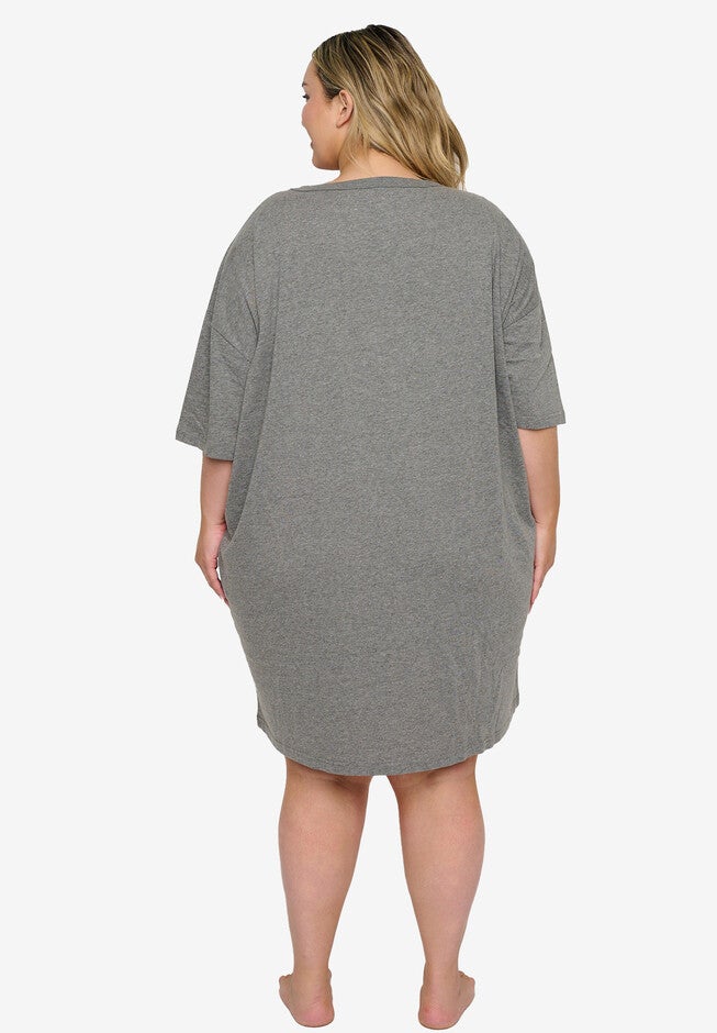 Disney Christmas Mickey & Minnie Sleep Night Pajamas T-Shirt, , on-hover image number 1