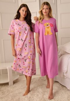 2-Pack Long Sleepshirts