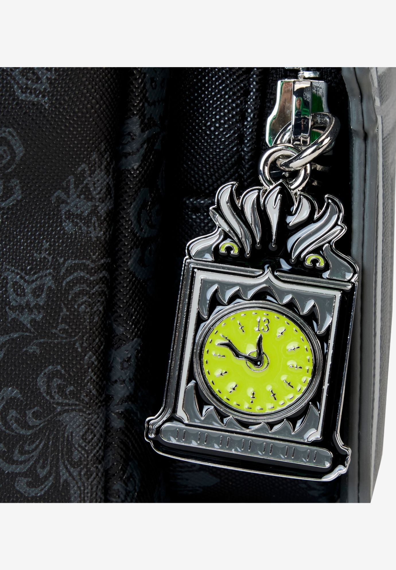 Loungefly x Disney Haunted Mansion Gargoyle Wallpaper Mini Backpack, BLACK, alternate image number 5