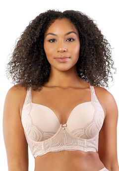 Pearl Longline Plunge Bra