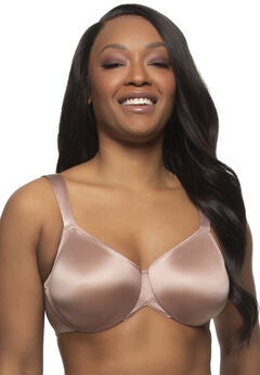 Stellar Smooth Satin Unlined Underwire Bra