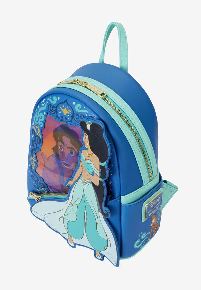 Loungefly X Disney Princess Jasmine Aladdin Lenticular Mini Backpack, , alternate image number 5