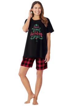 Knit PJ Short Set